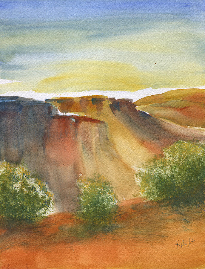 Grand Canyon 2 Painting by Frank Bright