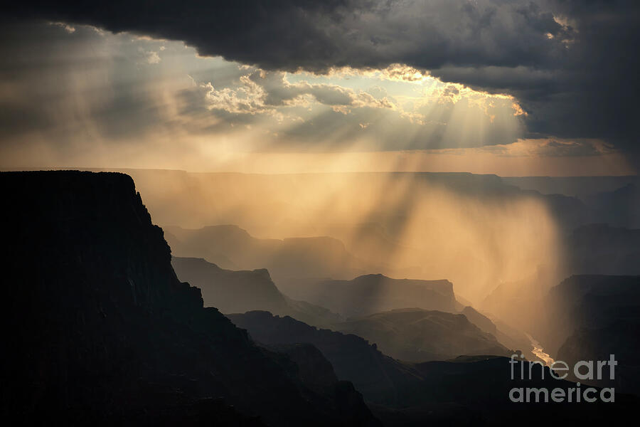 Grand Canyon After the Storm Photograph by Priscilla Burgers
