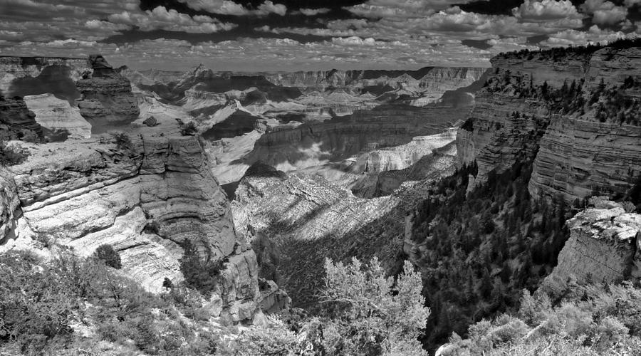 Grand Canyon Afternoon Light and Shadows Photograph by Stephen Vecchiotti