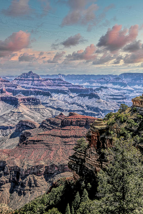 Grand Canyon National Park Photograph - Grand Canyon Awesome View   by Chuck Kuhn