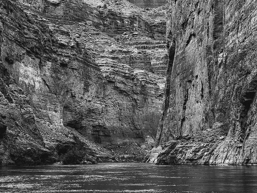 Grand Canyon Black and White Photograph by Bill Gallagher