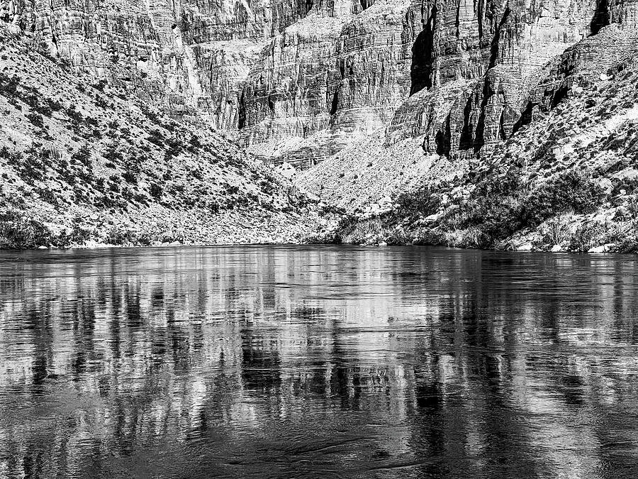 Grand Canyon Black And White II Photograph by Bill Gallagher