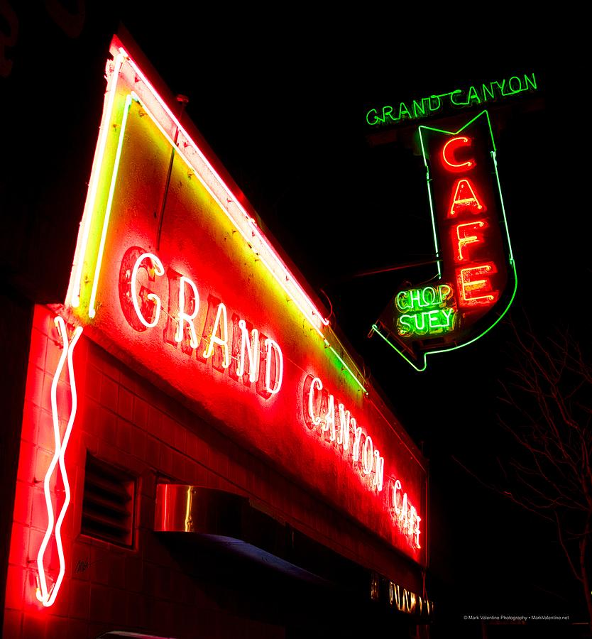 Grand Canyon Cafe Route 66 Arizona Photograph by Mark Valentine