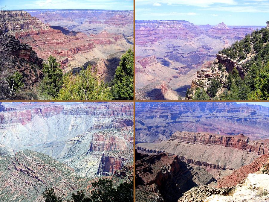 Grand Canyon Collage 12 Digital Art by Will Borden