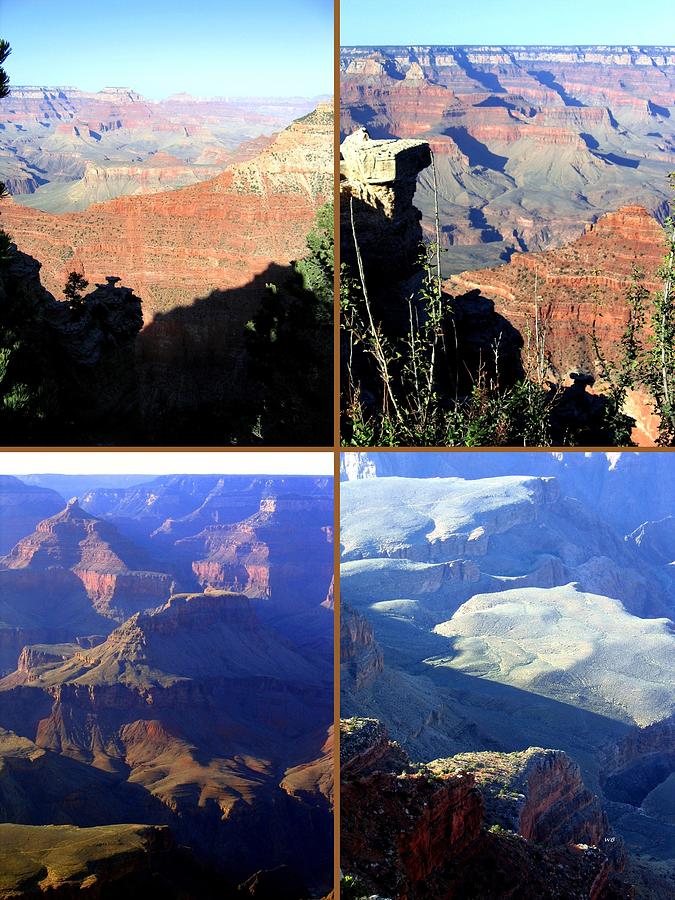 Grand Canyon Collage 4 Digital Art by Will Borden
