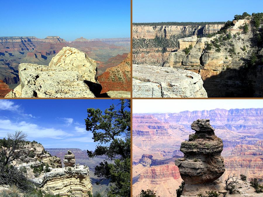 Grand Canyon Collage 6 Digital Art by Will Borden