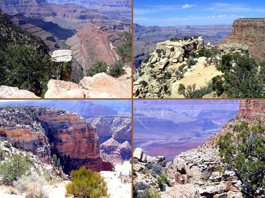 Grand Canyon Collage 9 Digital Art by Will Borden