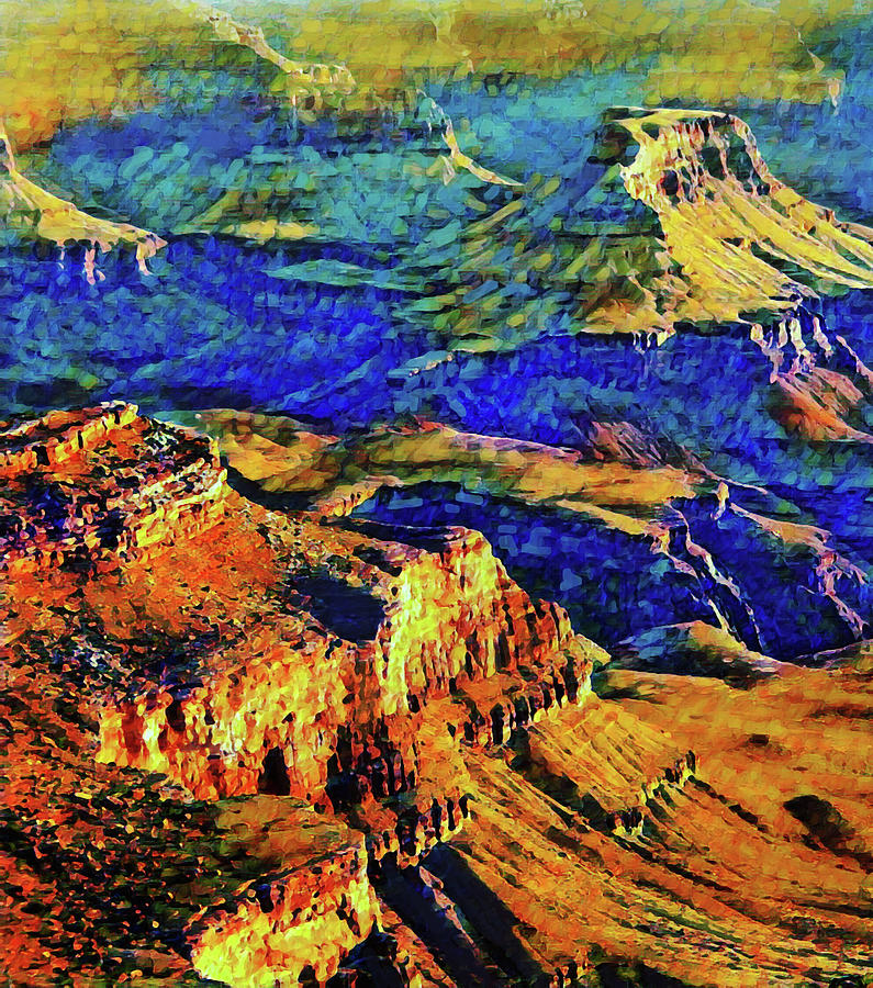 Grand Canyon Colors Mixed Media