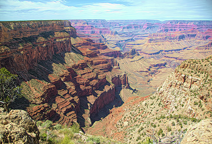 Grand Canyon National Park Photograph - Grand Canyon Creative Series 2021  by Chuck Kuhn