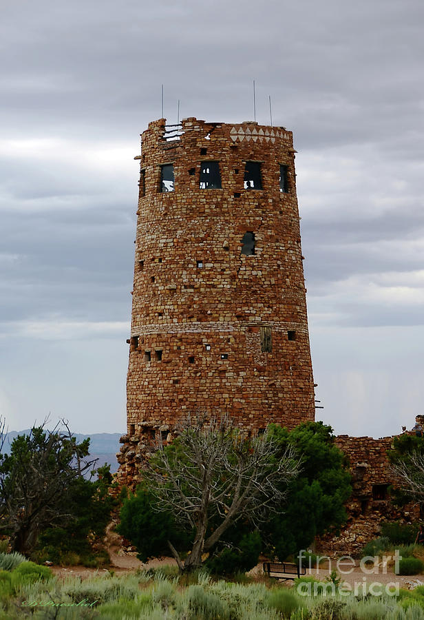 Grand Canyon Desert View Watchtower Photograph by Debby Pueschel