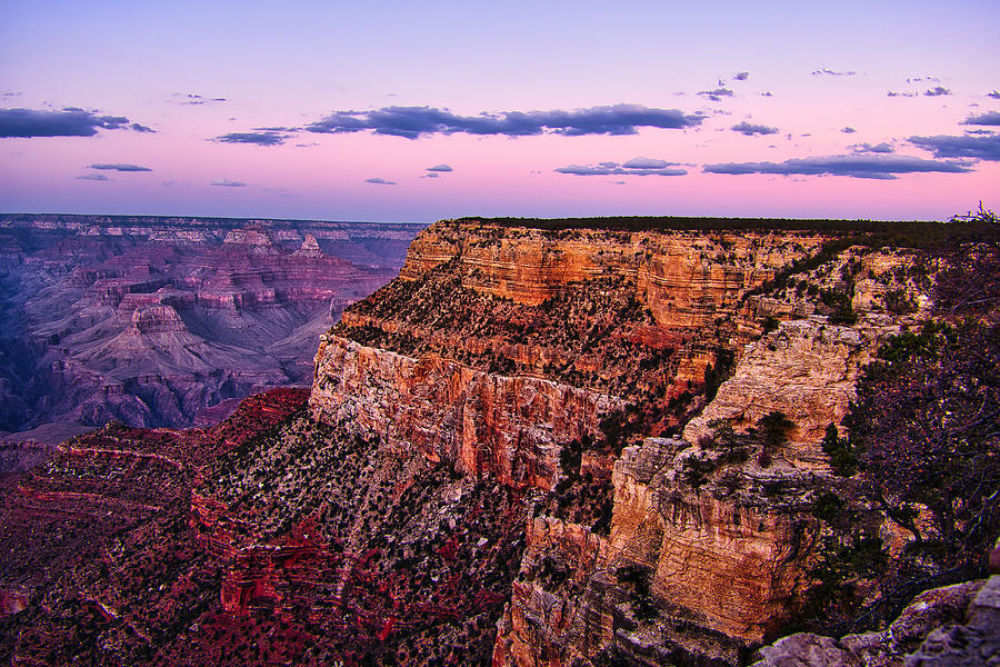 Grand Canyon Dusk Photograph by Stuart Litoff