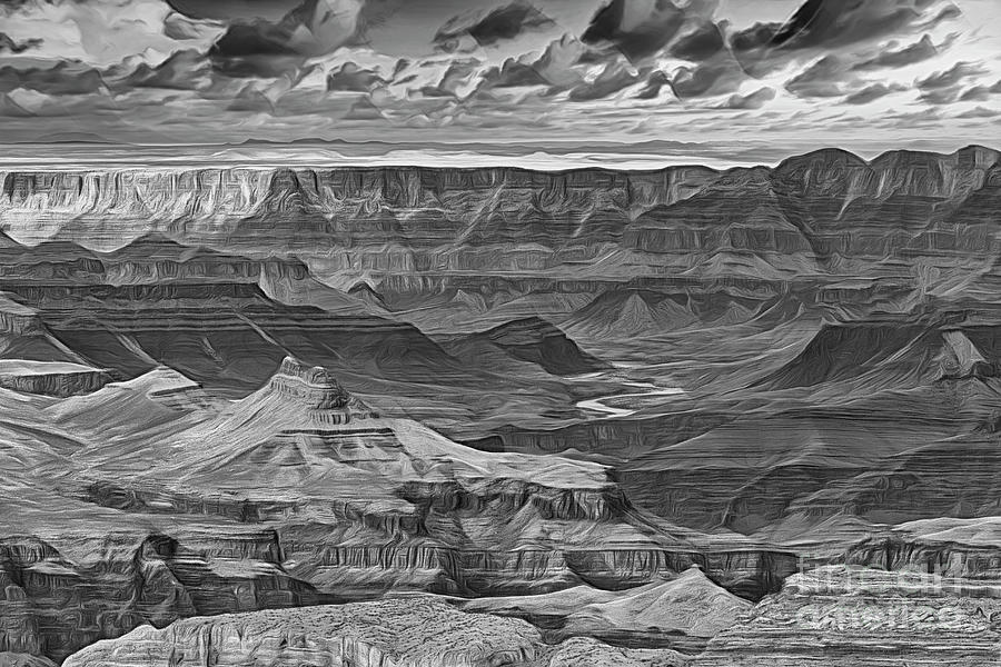 Grand Canyon Epic Landscape Creative Series 2021  Photograph by Chuck Kuhn
