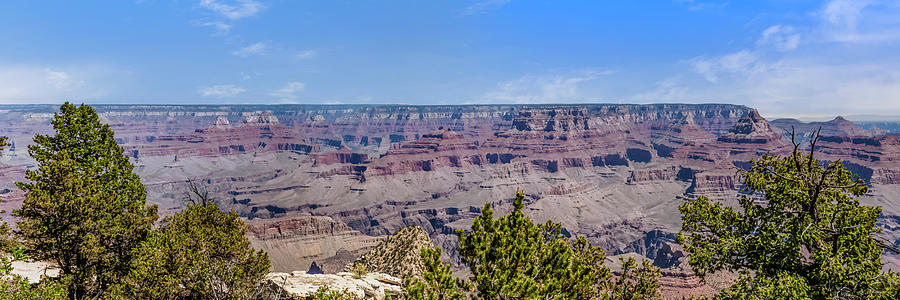 Grand Canyon National Park Photograph - GRAND CANYON Grandview Point - panoramic view by Melanie Viola