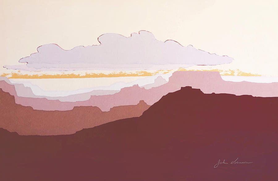 Grand Canyon National Park Painting - Grand Canyon by John Svenson