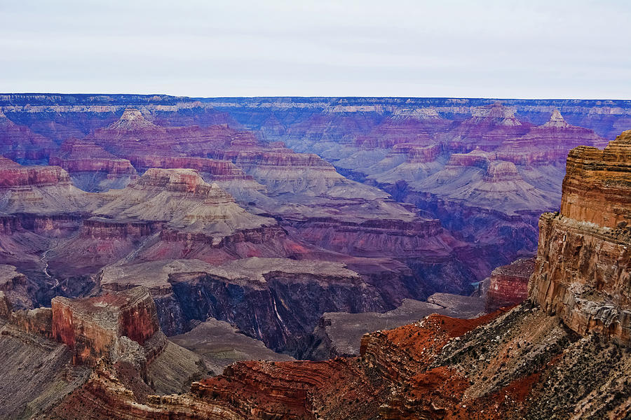 Grand Canyon Mohave Point Photograph by Kyle Hanson