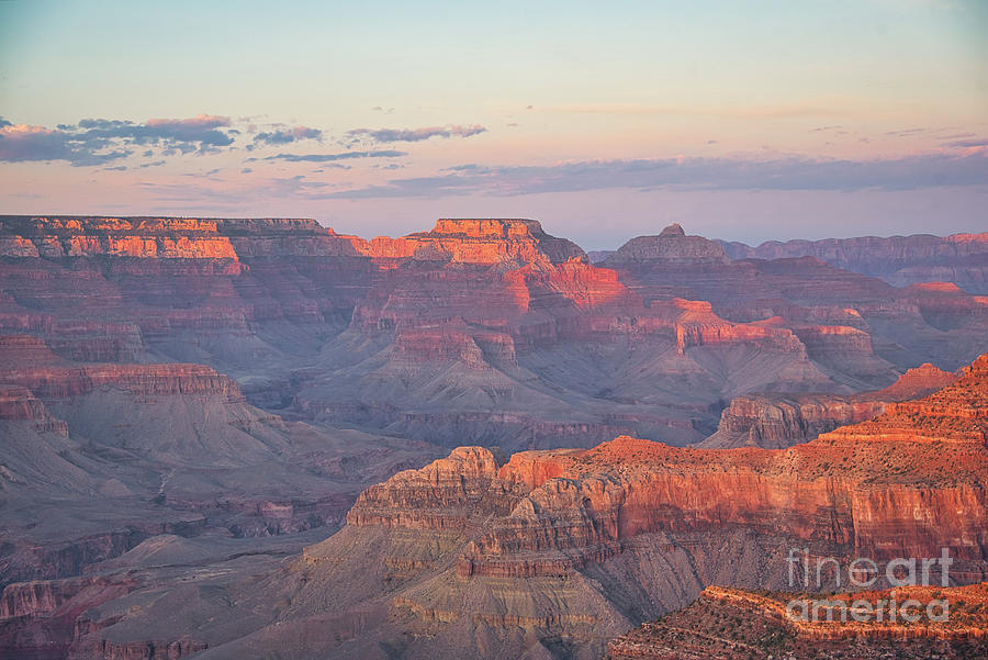 Grand Canyon National Park At Sunset 2 Photograph by Andrea Anderegg