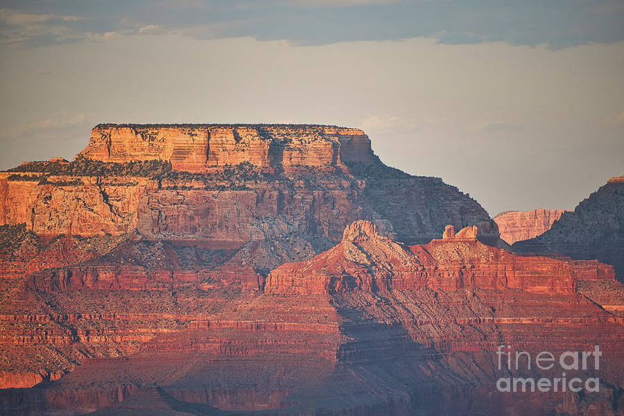 Grand Canyon National Park At Sunset 4 Photograph by Andrea Anderegg