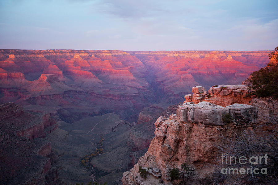 Grand Canyon National Park at Sunset Photograph by Catherine Walters