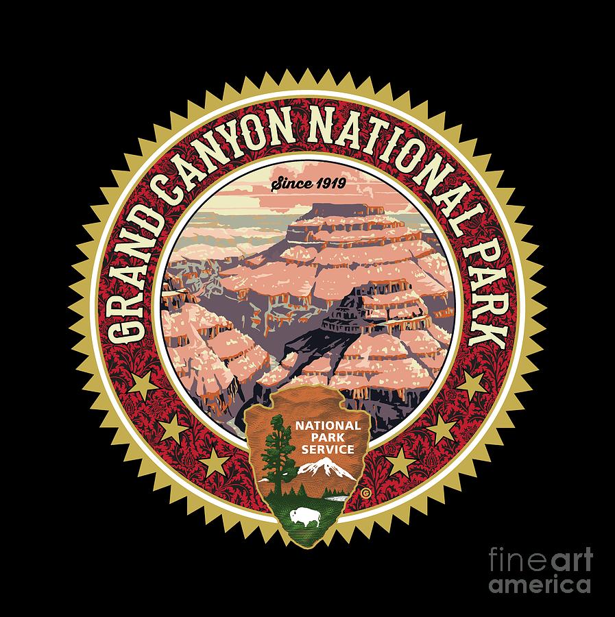 Grand Canyon National Park Digital Art by Gary Grayson