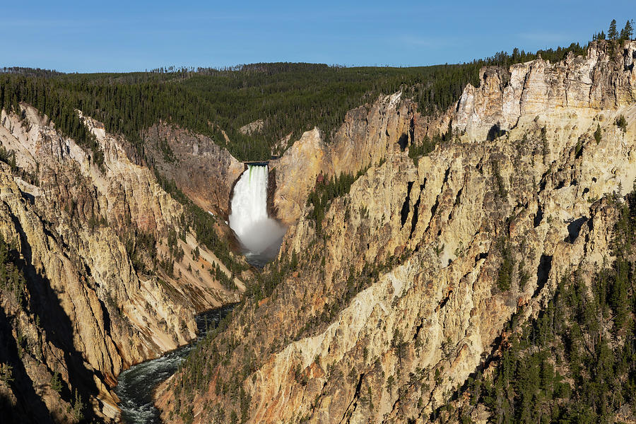 Grand Canyon of Yellowstone Photograph by James Marvin Phelps