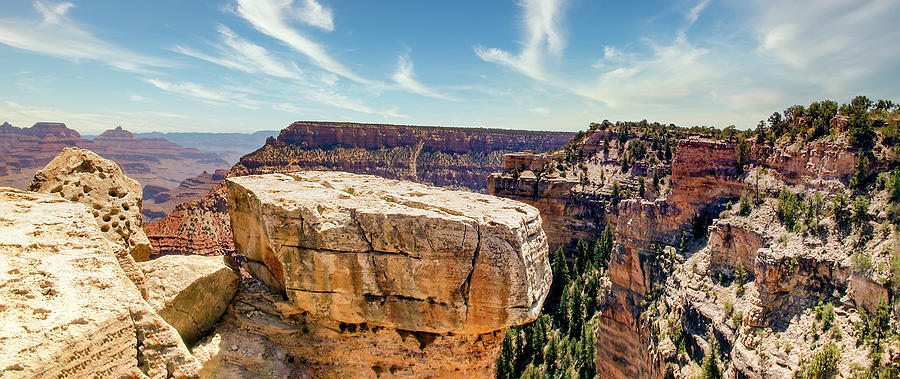 Grand Canyon Panorama 03 Photograph by Dan Carmichael
