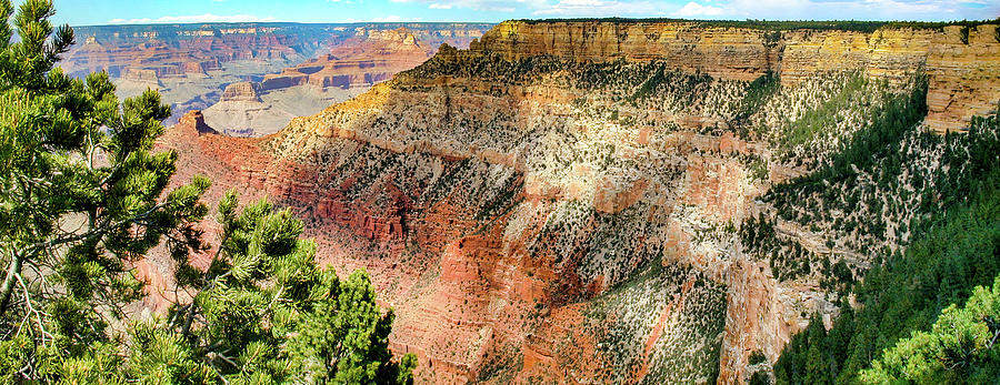Grand Canyon National Park Photograph - Grand Canyon Panorama 09 by Dan Carmichael