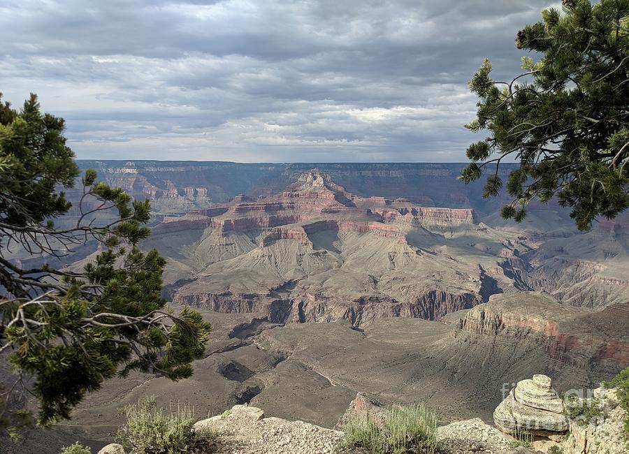Grand Canyon National Park Photograph - Grand Canyon Scene by Kaitlyn Somazze