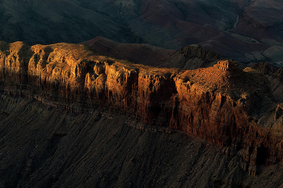 Grand Canyon South Rim Photograph by Tibor Vari