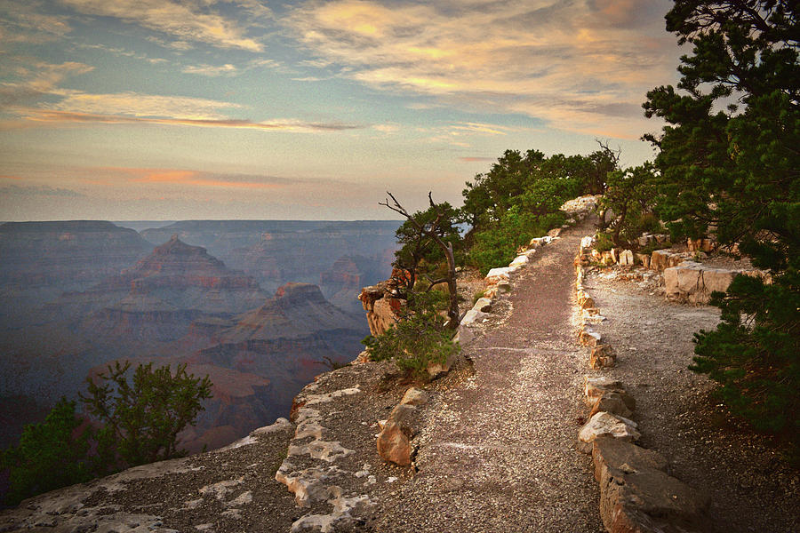 Grand Canyon South Rim Trail Photograph by Chance Kafka