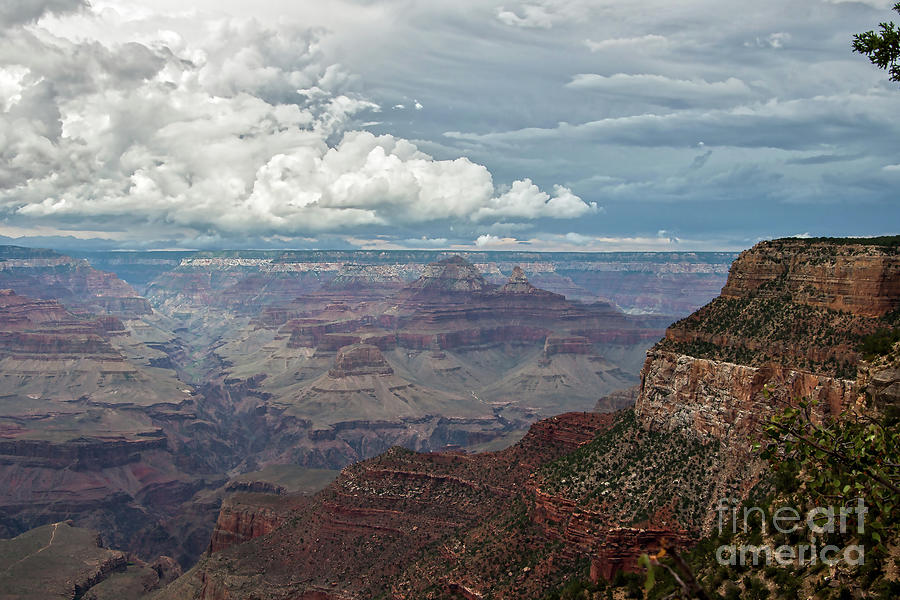Grand Canyon Summer Storms Digital Art by Kirt Tisdale