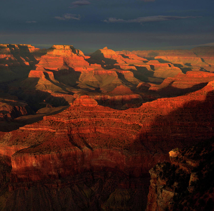 Grand Canyon Sunset 3 Photograph by Stephen Vecchiotti