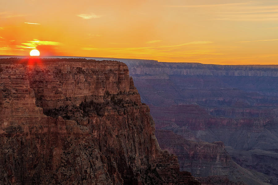 Grand Canyon Sunset Photograph by Andrew Soundarajan