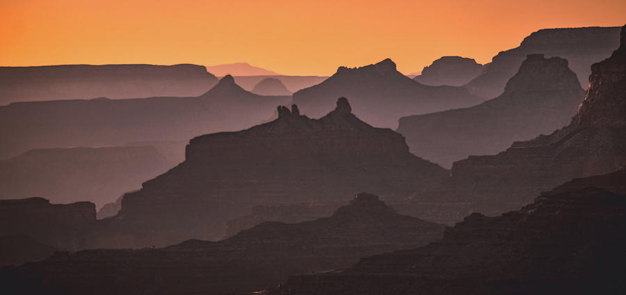 Grand Canyon Sunset Photograph by Heber Lopez