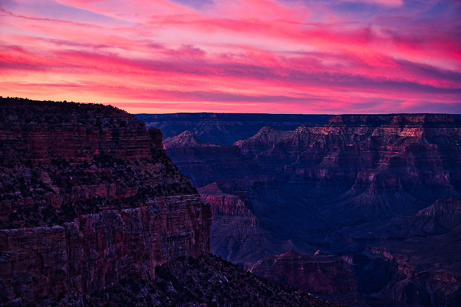 Grand Canyon Sunset Photograph by Stuart Litoff