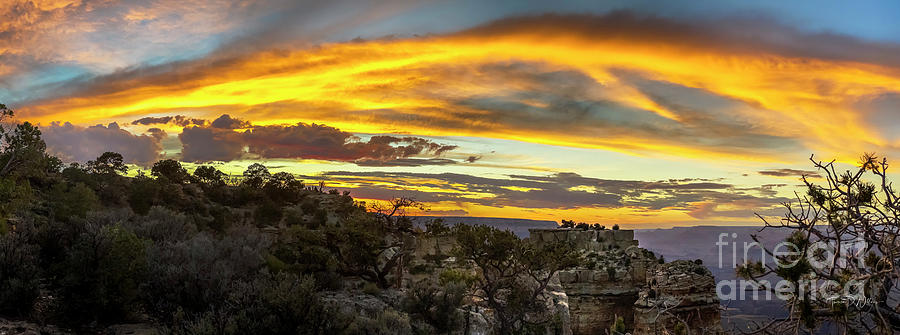 Grand Canyon Sunset  Photograph by Theresa D Williams