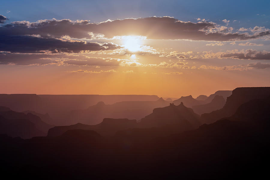 Grand Canyon Sunset Photograph by William Kennedy