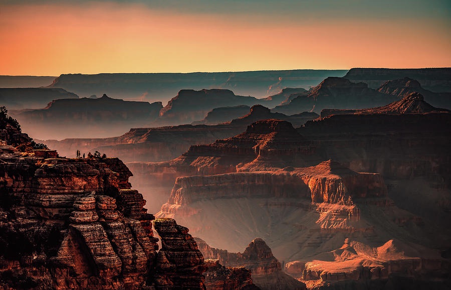 Grand Canyon Vista Photograph by Chris Casas