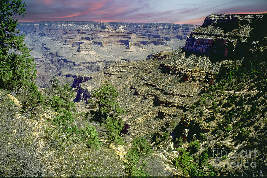 Grand Canyon Vista Photograph by David Zanzinger