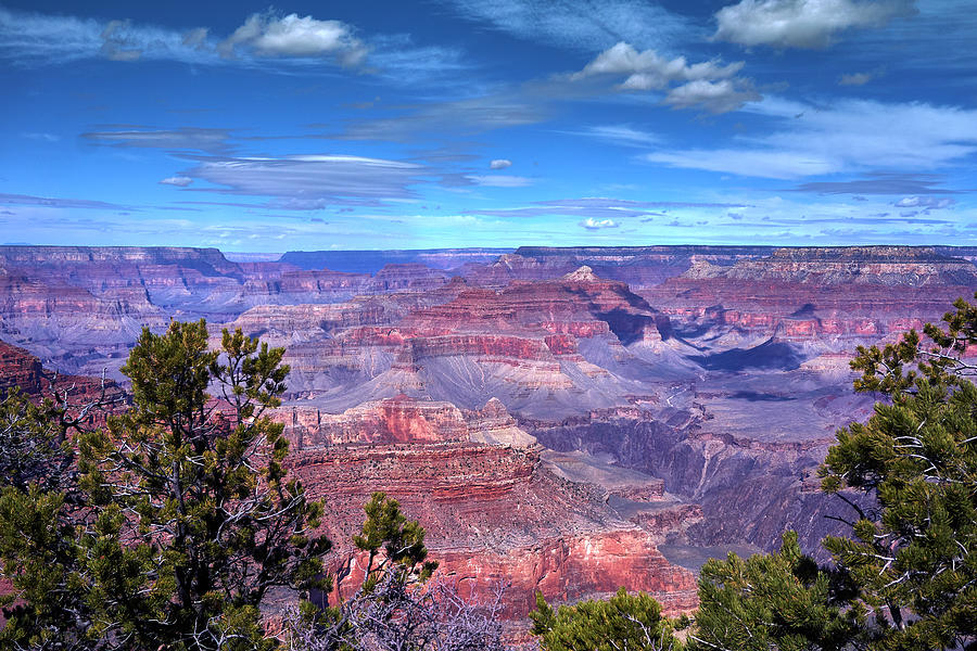 Grand Canyon Vista Photograph by Roger Mullenhour