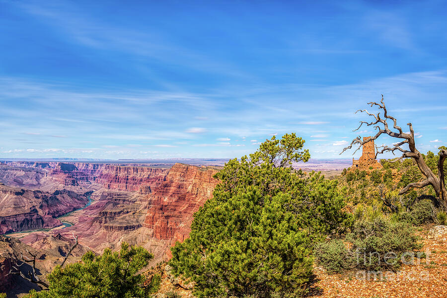 Grand Canyon Desert View Watchtower Photograph by Bee Creek Photography ...