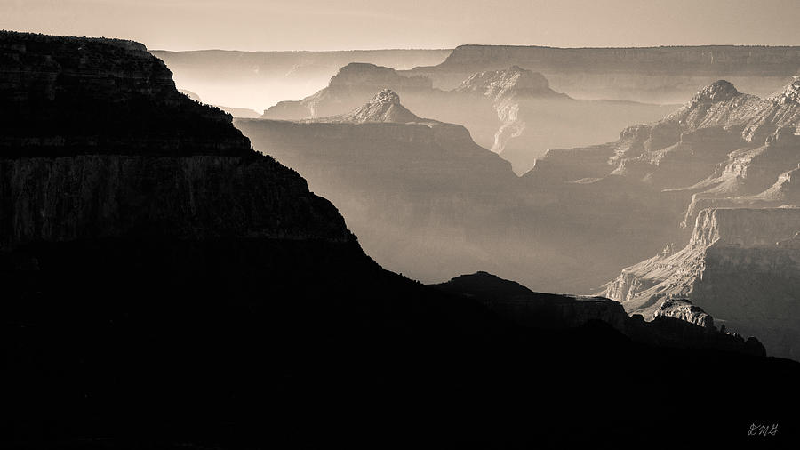 Mountain Photograph - Grand Canyon XI Toned by David Gordon