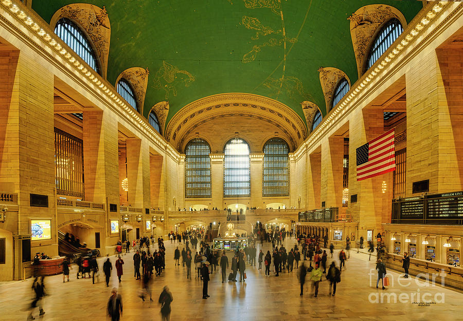 Transportation Photograph - Grand Central Station by Marvin Spates