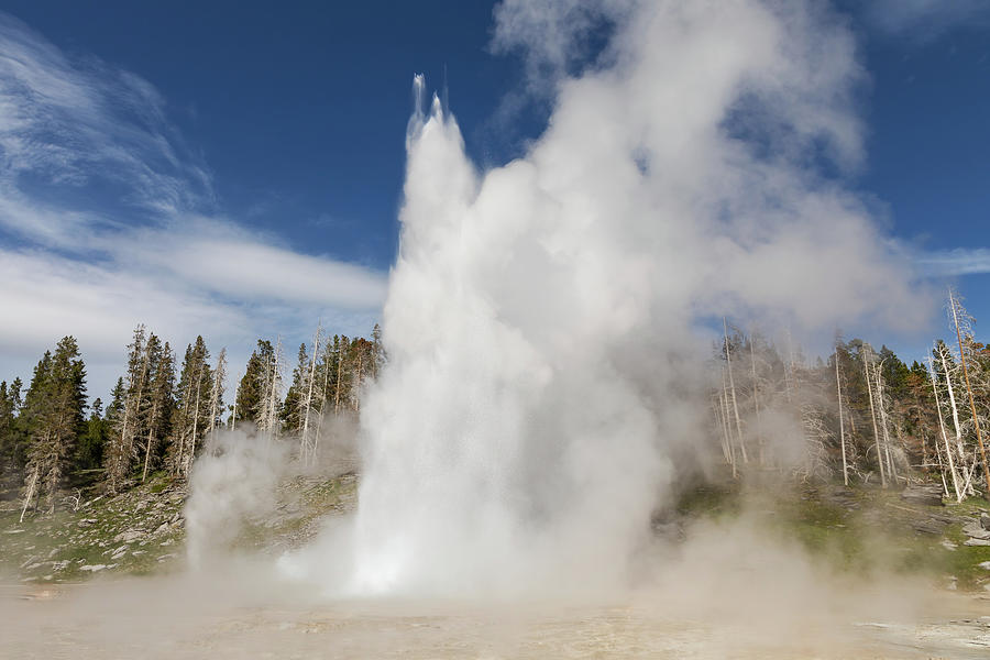 Grand Geyser Photograph by James Marvin Phelps