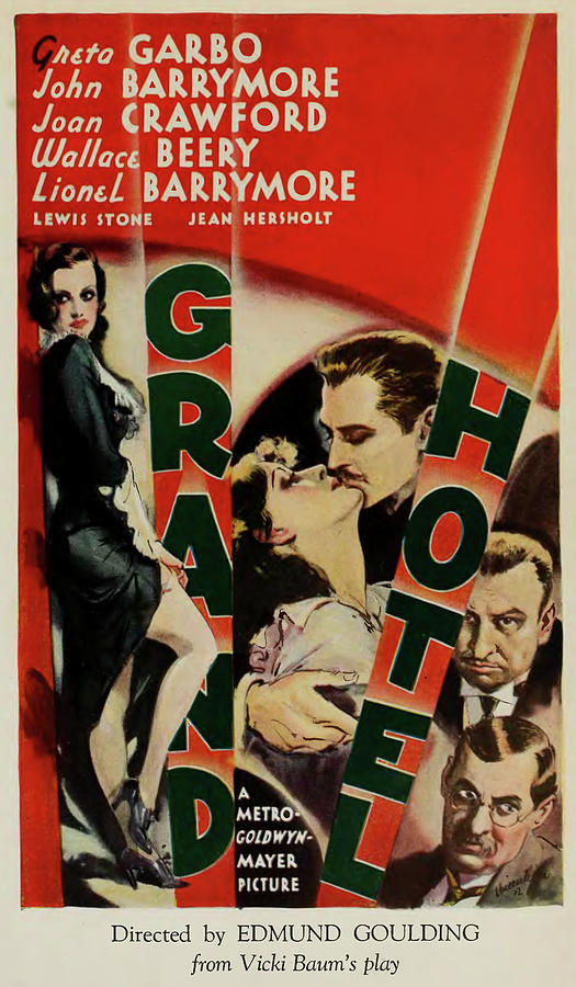 Grand Hotel, 1932 Photograph by Vintage Hollywood Archive Grand Hotel, 1932 Photograph by Vintage Hollywood Archive