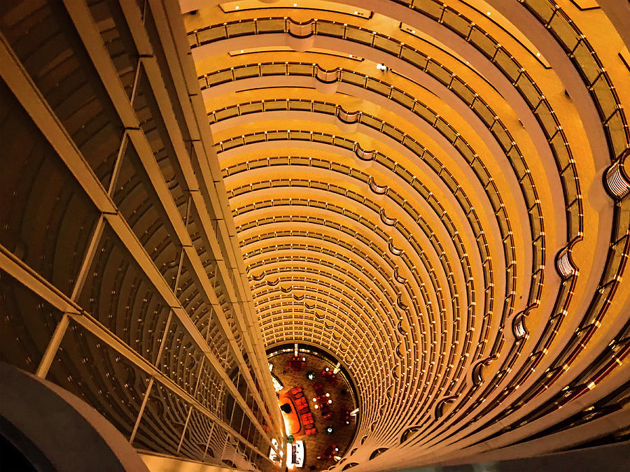 Grand Hyatt Shanghai, Lobby Interior Photograph by Christine Ley