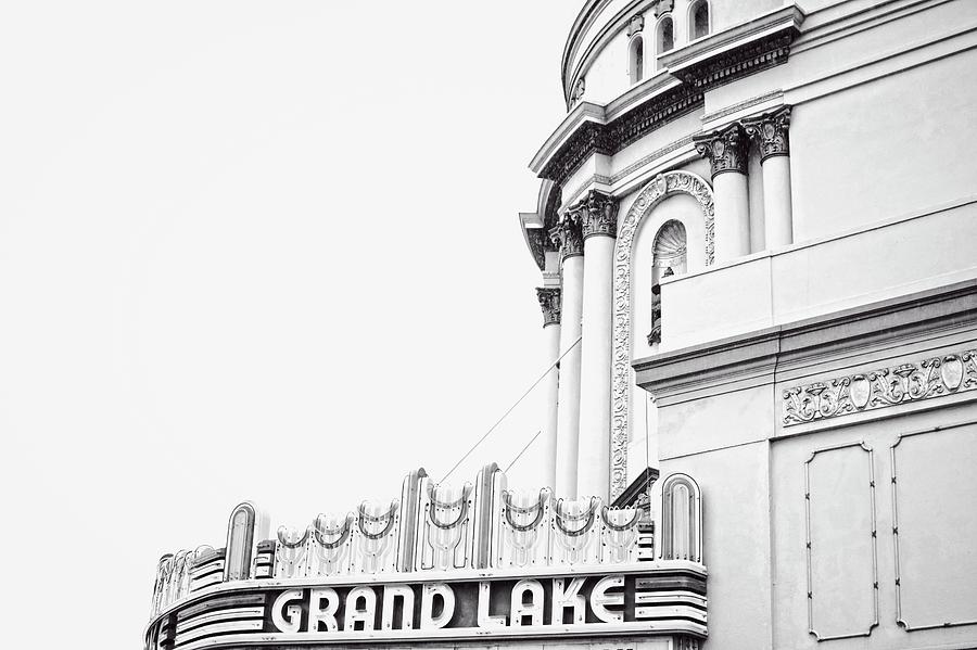 Grand Lake Devoid of Colour Photograph by Maggy Marsh