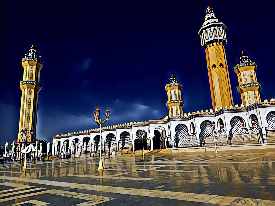 Grand Mosque, Touba, Senegal Photograph by African Inspired | Fine Art ...