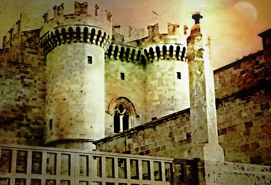 Grand Palace of the Knights of Rhodes Photograph by Diana Angstadt