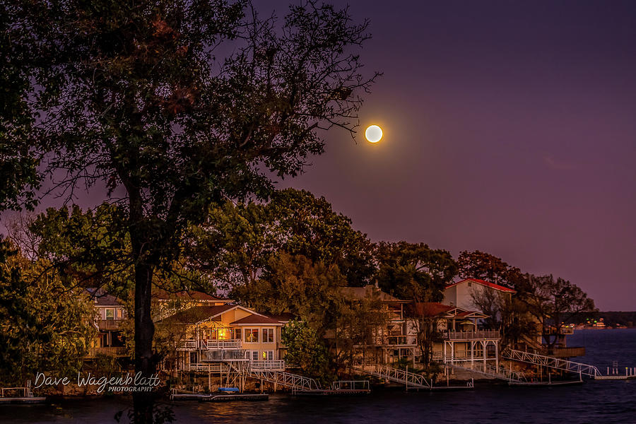 Grand Point Moonrise Photograph by David Wagenblatt
