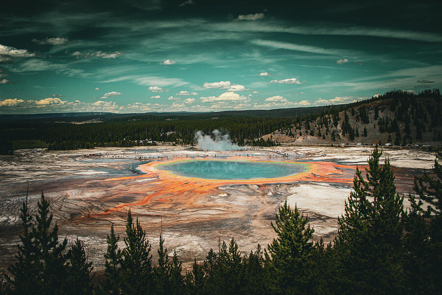 Grand Prismatic Photograph by Alex Naper